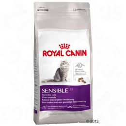 ROYAL CANIN SENSIBLE33 CHAT ADULTE SENSIBILITE DIGESTIVE + 1 AN 4KG