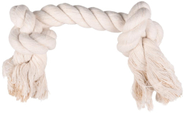 CORDE DE JEU 2 NOEUDS BLANC S 