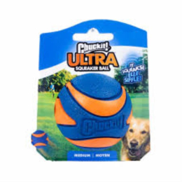 CHUCKIT! ULTRA SQUEAKER BALL MEDIUM