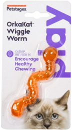 Jouet pour chat Orka Kat Wiggle Worm 10x2 cm