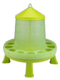 Nourrisseur automatique PP, pieds vert clair, 14,4L