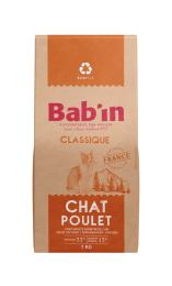 BAB'IN CLASSIQUE CHAT ADULTE POULET 7 KG