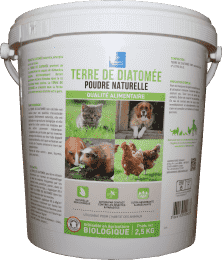 Sanitomée- Terre de diatomée - poudre -  seau  2,5kg
