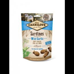 Friandises Carnilove Grain Free Soft Sardine & Ail 200 g
