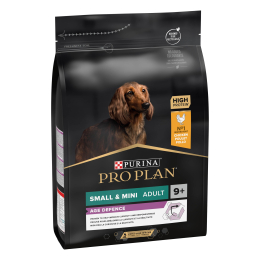 PRO PLAN Chien Small&Mini Adult 9+ Age Defence Poulet 3KG