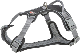 Premium harnais active, M–L: 60–75 cm/25 mm, noir