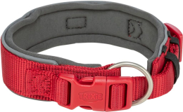 Premium collier, extra large, XS–S: 27–35 cm/25 mm, rouge/gris graphite