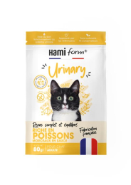 Repas complet Urinary riche au thon pour chat 80gr HAMIFORM