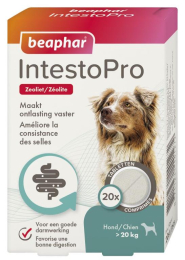 IntestoPro, comprimés pour améliorer la consistance des selles pour chiens (> 20 kg)