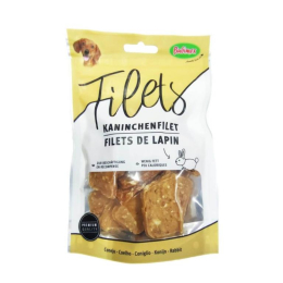 Friandises naturelles pour chien filets de lapin 100g - BUBIMEX