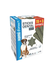 Dental sticks chien maxi X18 HAMIFORM