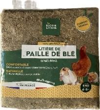 Paille de blé longs brins 6kg 160L