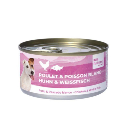 Pâtée pour chien BUBI NATURE POULET/POISSON BLANC 70GR