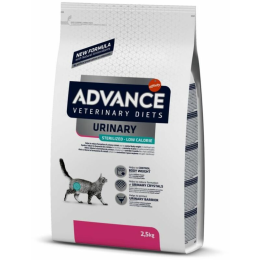 ADVANCE VETERINAIRE CHAT URINARY LOW CALORIE 2.5KG