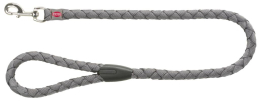 Cavo laisse, S–M: 1,00 m/ø 12 mm, gris graphite