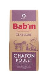 BAB'IN CLASSIQUE CHATON POULET 3 KG