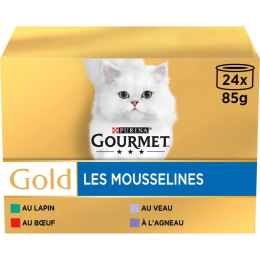 GOURMET GOLD MOUSSELINES 24X85GR