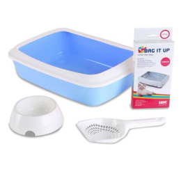 SAVIC IRIZ KIT CHATON BLEU