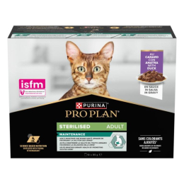 Pro Plan Cat Adult Sterilised Maintenance Canard en sauce