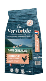 VERYTABLE CROQUETTES POUR CHIOT SANS CEREALES VOAILLES 12kg