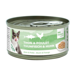 Pâtée pour chat Bubi Nature, thon/poulet, 140g