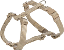 Premium harnais H, L: 60–87 cm/25 mm, sable