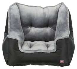Siège de voiture, 50 × 40 × 50 cm, noir/gris