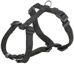 Premium harnais H, XL–XXL: 85–130 cm/38 mm, noir