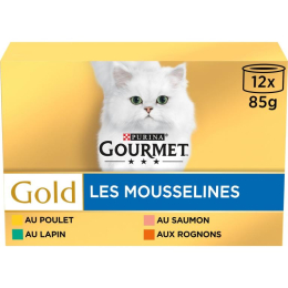 GOURMET GOLD MOUSSELINES 12X85GR