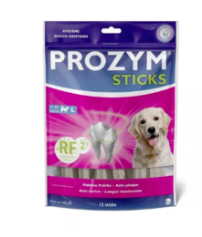 PROZYM RF2 Sticks x12 - Spéciale Hygiène dentaire naturelle pour chien de plus de 25kg