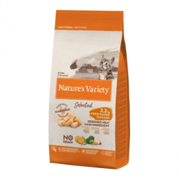 NATURE'S VARIETY chat Selected chaton poulet 7kg