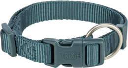Premium collier, S–M: 30–45 cm/15 mm, pétrole