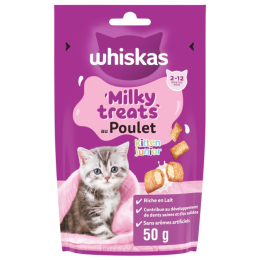 WHISKAS MILKY TREATS CHATON 60GR