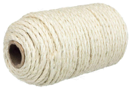Corde en sisal sur rouleau, 50 m/ø 4–6 mm