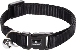 CHAT COLLIER ZIGGI NOIR20-35cm x 10mm x 2mm