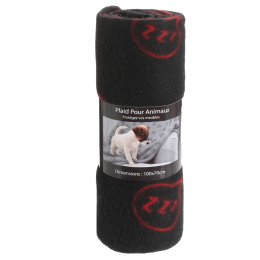 PLAID NOIR POUR CHIEN