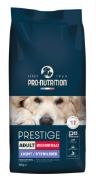 PRESTIGE CHIEN ADULT MEDIUM MAXI LIGHT STERILISED 14KG