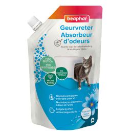 ABSORBEUR D'ODEURS, granulés pour litière (parfum fraîcheur) - 400 g