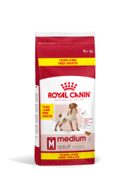 ROYAL CANIN CHIEN MEDIUM ADULTE - 15+3 KG OFFERTS