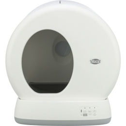 Bac a litiere auto nettoyant 53x55,5x52 cm blanc