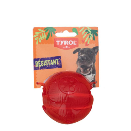 TYROL JOUET CHIEN PLAY STRONG BALL 8CM