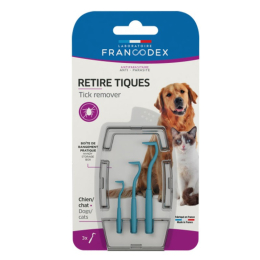 RETIRE-TIQUES CHIEN ET CHAT x3