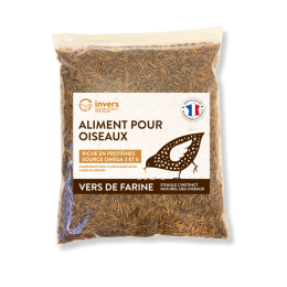 VERS DE FARINE DESHYDRATES 1KG