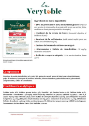 LA VERYTABLE CROQUETTES POUR CHIEN ADULTE MAXI 26/15 14kg