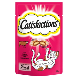 CATISFACTIONS BOEUF 60GR