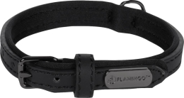 COLLIER CUIRE BINTI NOIR M / L 