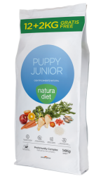 NATURA DIET PUPPY JUNIOR - 12 + 2 KG