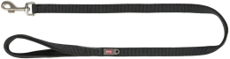 Premium laisse, XS: 1,20 m/10 mm, noir