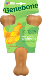 JOUET À MÂCHER WISHBONE SAVEUR POULET - TAILLE L