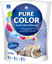 Litière-Pure color 1.8kg BLEUE 